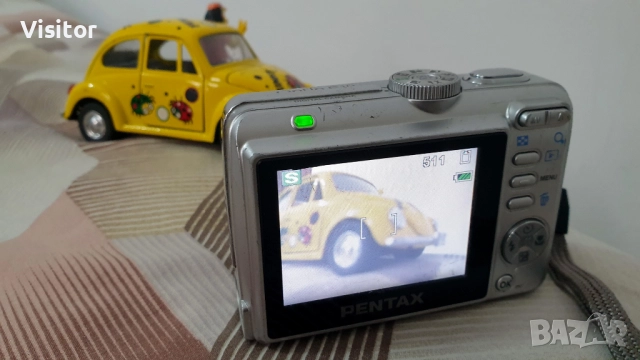 фотоапарат Pentax Optio E10, снимка 4 - Фотоапарати - 51450101