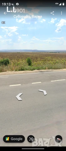 Земеделска земя, 3 категория Суворово , снимка 4 - Земеделска земя - 50677571