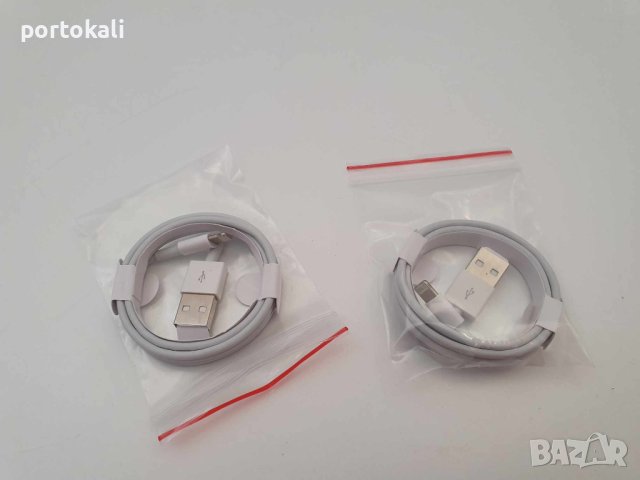 Кабел Lightning Apple iPhone USB(A) – Lightning, 1.0m, НОВ, снимка 3 - USB кабели - 43200662