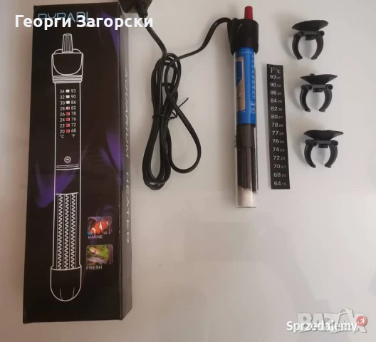 Нагревател за аквариум 25W, 50W и 300W, снимка 10 - Оборудване за аквариуми - 49151291
