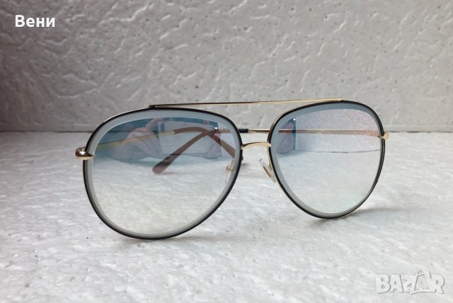 Gucci 2020 унисекс  слънчеви очила авиатор дамски мъжки, снимка 13 - Слънчеви и диоптрични очила - 28632765