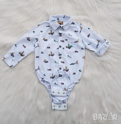 Боди риза 6-12 месеца , снимка 16 - Бодита за бебе - 49475413