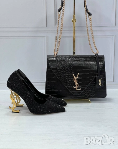 обувки на ток ysl saint laurent, снимка 7 - Дамски обувки на ток - 51454661