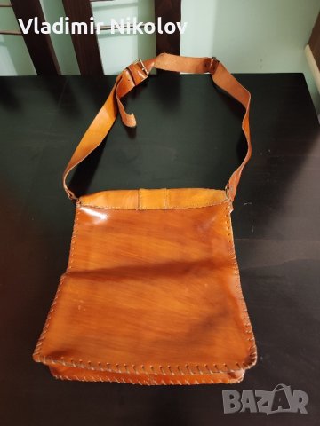 Италианска кожена чанта, снимка 2 - Чанти - 42967401