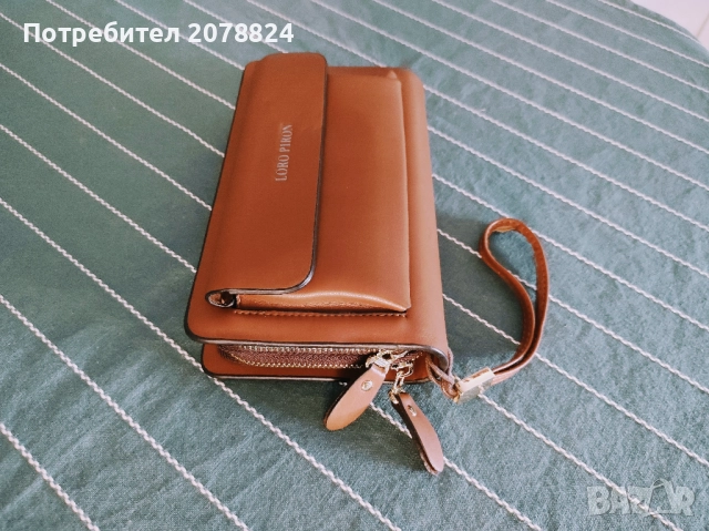 Луксозна мъжка чанта LORO PIRON, снимка 3 - Портфейли, портмонета - 51476714