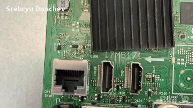 Telefunken 32HA6000 със счупен екран - 17IPS62 / 17MB171 / VES315WNGH-2D-N51, снимка 9 - Части и Платки - 40342463