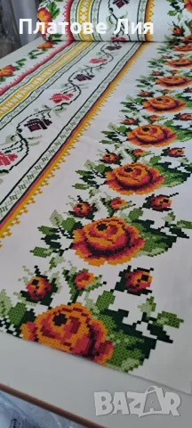 Памучен плат в битов стил, снимка 3 - Платове и дамаски - 50303152