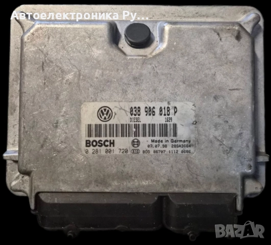 Компютър за VW GOLF 4 1.9 TDI AFN ECU, 038906018P, 0281001720 