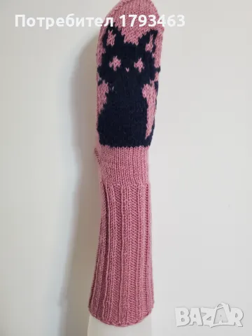 Ръчно  плетени  дамски  чорапи  размер  41_42, снимка 1
