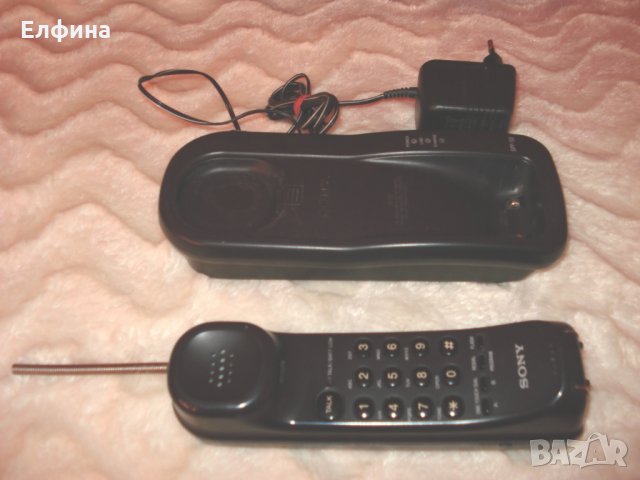 Безжичен телефон SONY, снимка 1 - Стационарни телефони и факсове - 27454376