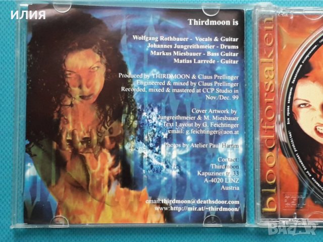 Thirdmoon – 2000 - Bloodforsaken(Melodic Death Metal,Black Metal), снимка 6 - CD дискове - 42959599