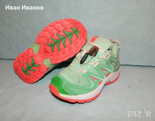 детски  туристически обувки  Salomon XA PRO 3D J  номер 30 , снимка 7 - Детски маратонки - 27320223