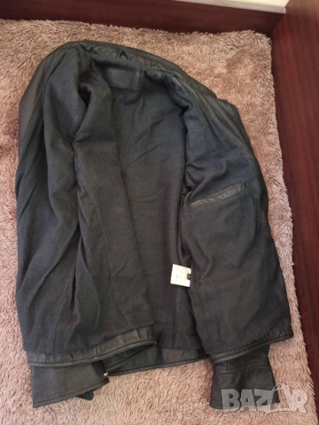 мъжко кожено яке, снимка 3 - Якета - 53418735