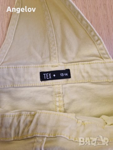 Детски дънков гащеризон, 13/14 г., снимка 5 - Детски панталони и дънки - 43668705