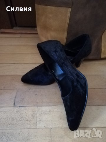 Нови обувки естеств.велур за 50лв, снимка 4 - Дамски обувки на ток - 37668648