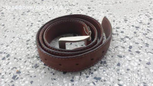 Италиански кожен колан Glou като нов (95 см), снимка 1