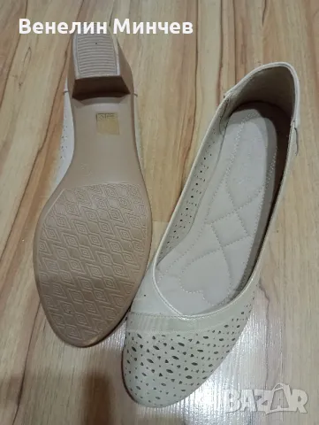 Дамски обувки, снимка 3 - Дамски обувки на ток - 47456270