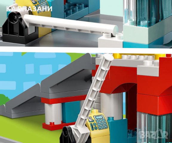 LEGO® DUPLO® Town 10948 - Паркинг и автомивка, снимка 14 - Конструктори - 34931981