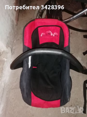 Количка:Bertoni ASTRA Black&Red летен, зимен кош и кошница , снимка 6 - Детски колички - 37249139