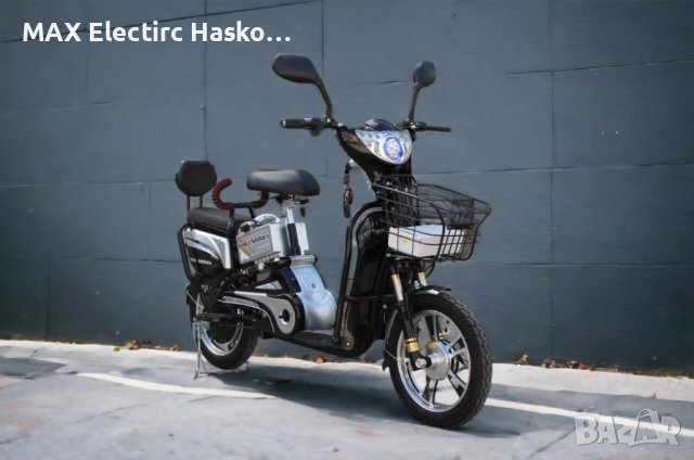 Електрически скутер-велосипед MaxMotors EBZ16 600W - BLACK, снимка 1