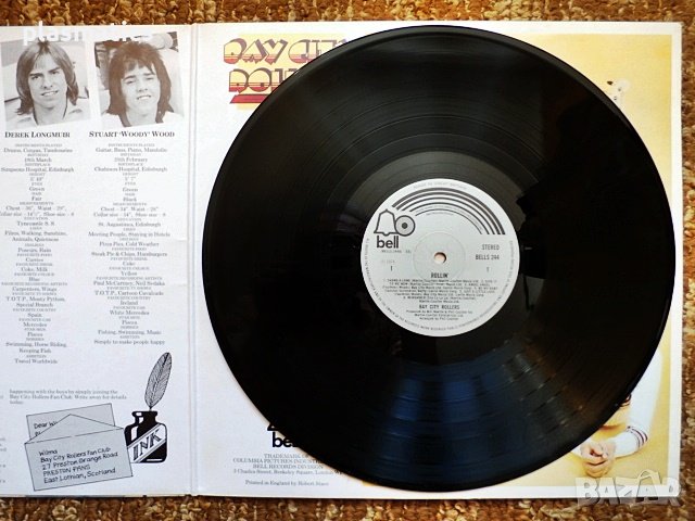 Lp-Vinyl - Bay City Rollers, снимка 3 - Грамофонни плочи - 38549786