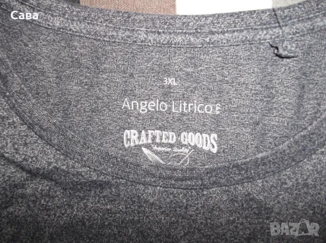 Къси панталони,тениска и блуза ANGELO  мъжки,3-4-5ХЛ, снимка 7 - Къси панталони - 50156421