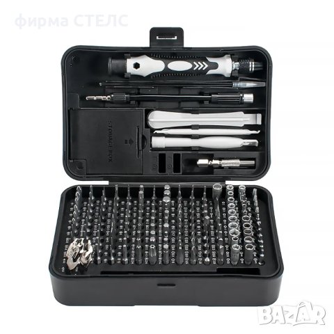 Комплект отвертка STELS i79, 170 части, снимка 3 - Отвертки - 44044014