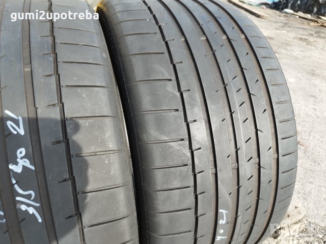 315/40/21 Континентал Спорт Контакт 2019г 4,5мм GLE, снимка 5 - Гуми и джанти - 40076490