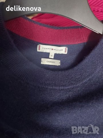 Кашмир 100% Tommy Hilfiger. Size XL Прекрасен кашмирен пуловер