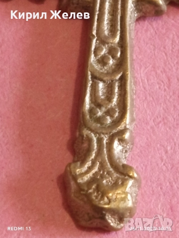 КРАСИВО ОРНАМЕНТИРАН КРЪСТ с КАМЪК РУБИН МНОГО КРАСИВ МОДЕН АКСЕСОАР 26304, снимка 7 - Други - 52545471