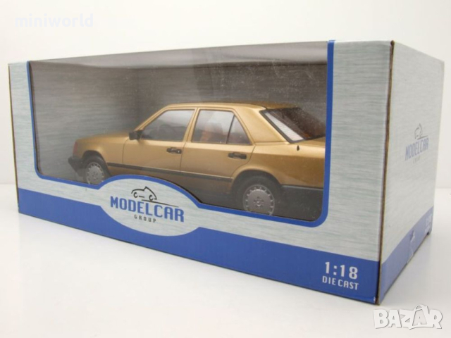 Mercedes 300 E W124 1984 - мащаб 1:18 на MCG моделът е нов в кутия, снимка 9 - Колекции - 44876001