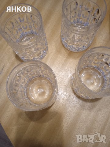 Кристални чаши, снимка 2 - Чаши - 38684468