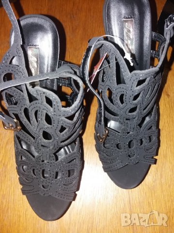 Сандали на висок ток, снимка 8 - Дамски обувки на ток - 22360954
