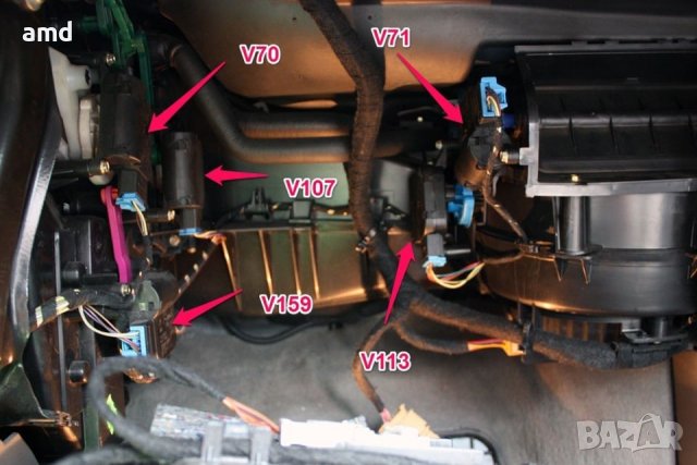 НОВИ потенциометърчета за клапи на парното VW AUDI SKODA SEAT, снимка 9 - Части - 26920889