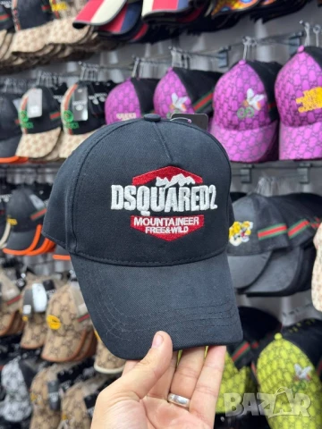 шапки с козирка dsquared2 icon fendi , снимка 4 - Шапки - 50672533