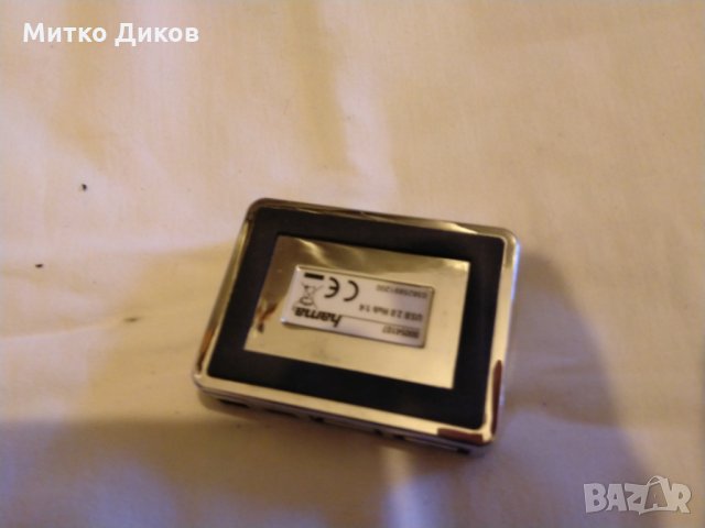USB хъб HAMA, USB 2.0, 1:4, снимка 1 - USB кабели - 28015069