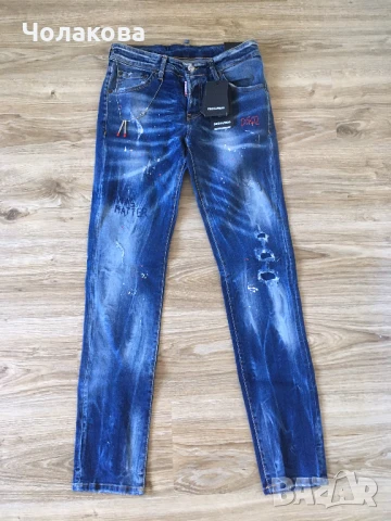 Dsquared2 мъжки дънки от ликвидация на магазин, размер 42