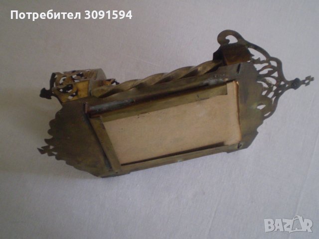 Антикварно руско домашно кандило с иконостас, снимка 7 - Антикварни и старинни предмети - 37190701