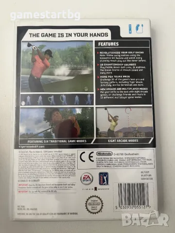Tiger Woods PGA Tour 07 за Wii, снимка 2 - Игри за Nintendo - 49346806