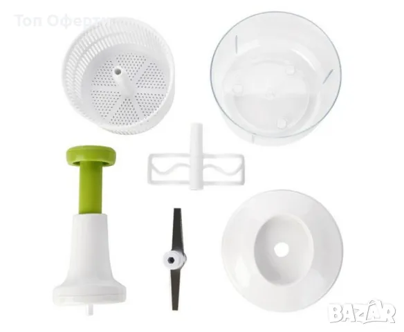 Мултифункционален уред-Чопър за обработка на зеленчуци, месо и други, снимка 3 - Чопъри и пасатори - 49000143