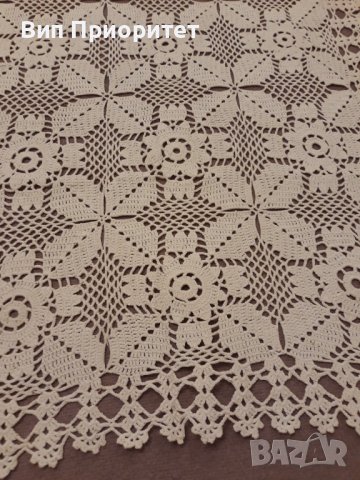 Каре № 44 ръчна изработка, от качествено макраме, снимка 10 - Покривки за маси - 39146126