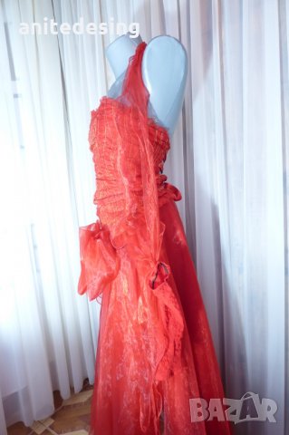 рокля за спортни танци- стандарт, снимка 3 - Детски рокли и поли - 35229011