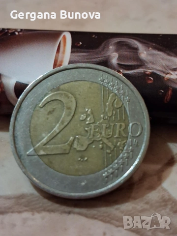  2 евро монета от Германия., снимка 2 - Нумизматика и бонистика - 53368619