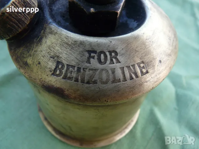  Стара шведска бензинова лампа , снимка 5 - Други ценни предмети - 49982529