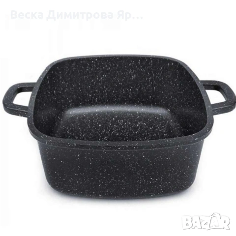 Комплект тенджери – Cheffinger от 3 части с мраморно покритие и капаци + подарък 2 ръкавици, снимка 6 - Съдове за готвене - 53132812