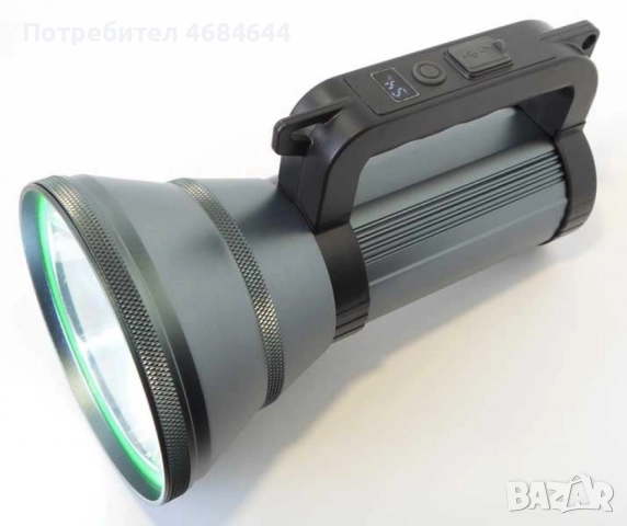 Акумулаторен LED прожектор DAT DT-858 – Мощна светлина винаги под ръка, снимка 4 - Други - 52815776