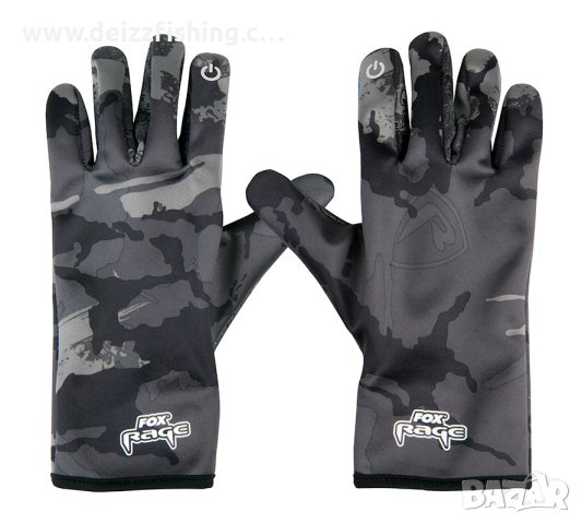  Ръкавици FOX Rage Thermal Camo Gloves, снимка 2 - Екипировка - 43940683
