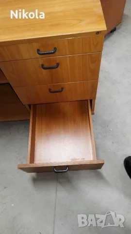 Офис шкаф  с 4 чекмеджета - помощно бюро- маса 110/50/68см, снимка 11 - Шкафове и рафтове - 50124803