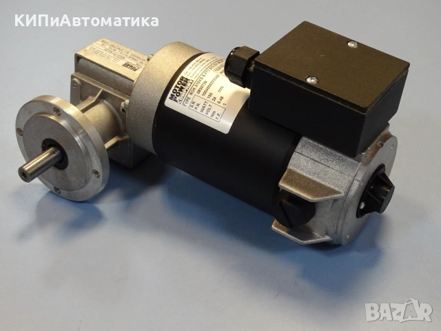 Червячен мотор редуктор MOTOR POWER ROK.315XS B.FT1.S12.DX.55.A1 24VDC 1:55, снимка 4 - Резервни части за машини - 53166402