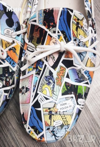 Оригинални италиански мъжки обувки Ferrari Tod's и обувки WOZ, снимка 7 - Мокасини - 35611162